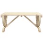 Mesa de centro de jardín madera maciza abeto 90x50x40 cm en Mesas de jardín | Comprar online en Foru.es