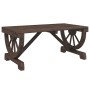Mesa de centro de jardín madera maciza abeto 90x50x40 cm en Mesas de jardín | Comprar online en Foru.es