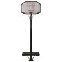 Canasta de baloncesto polietileno negro 258-363 cm de vidaXL, Canastas de baloncesto - Ref: Foro24-93649, Precio: 160,43 €, D...