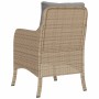 Sillones jardín con cojines 2 uds ratán sintético beige mezcla en Sillas de jardín | Comprar online en Foru.es