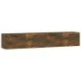 Armarios pared 2 uds contrachapada roble ahumado 100x36,5x35 cm de vidaXL, Taquillas y armarios de almacenamiento - Ref: Foro...