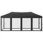 Carpa para fiestas plegable con paredes gris antracita 3x6 m de vidaXL, Carpas y cenadores - Ref: Foro24-93551, Precio: 214,8...