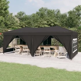 Faltbares Partyzelt mit anthrazitgrauen Wänden 3x6 m von vidaXL, Zelte und Pavillons - Ref: Foro24-93544, Preis: 226,54 €, Ra...