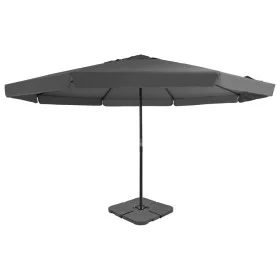 Garden umbrella with anthracite gray portable base by vidaXL, Umbrellas - Ref: Foro24-276323, Price: 351,83 €, Discount: %