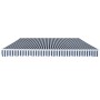 Toldo plegable de operación manual 400 cm azul y blanco de vidaXL, Toldos - Ref: Foro24-275570, Precio: 455,30 €, Descuento: %