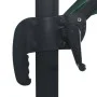 Sombrilla voladiza luces LED y poste aluminio verde 400x300 cm de vidaXL, Sombrillas - Ref: Foro24-47005, Precio: 292,14 €, D...