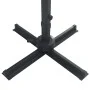 Sombrilla voladiza luces LED y poste aluminio verde 400x300 cm de vidaXL, Sombrillas - Ref: Foro24-47005, Precio: 292,14 €, D...