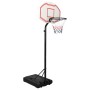 Canasta de baloncesto polietileno blanco 237-307 cm de vidaXL, Canastas de baloncesto - Ref: Foro24-93652, Precio: 150,78 €, ...