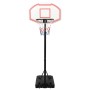Canasta de baloncesto polietileno blanco 237-307 cm de vidaXL, Canastas de baloncesto - Ref: Foro24-93652, Precio: 150,78 €, ...