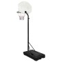 Canasta de baloncesto polietileno blanco 237-307 cm de vidaXL, Canastas de baloncesto - Ref: Foro24-93652, Precio: 150,78 €, ...