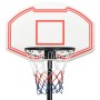 Canasta de baloncesto polietileno blanco 237-307 cm de vidaXL, Canastas de baloncesto - Ref: Foro24-93652, Precio: 150,78 €, ...