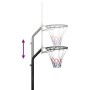 Canasta de baloncesto polietileno blanco 237-307 cm de vidaXL, Canastas de baloncesto - Ref: Foro24-93652, Precio: 150,78 €, ...