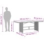Mesa de jardín superficie de vidrio ratán PE marrón 190x80x74cm en Mesas de jardín | Comprar online en Foru.es