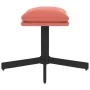 Reposapiés de terciopelo rosa 60x60x36 cm de vidaXL, Otomanas - Ref: Foro24-341630, Precio: 38,47 €, Descuento: %