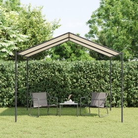 Carpa acero y tela beige 3x3 m de vidaXL, Carpas y cenadores - Ref: Foro24-362451, Precio: 185,32 €, Descuento: %