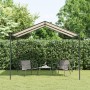 Carpa acero y tela beige 3x3 m de vidaXL, Carpas y cenadores - Ref: Foro24-362451, Precio: 185,32 €, Descuento: %