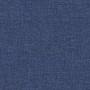 Reposapiés de tela y cuero sintético azul 60x60x36 cm de vidaXL, Otomanas - Ref: Foro24-341611, Precio: 31,69 €, Descuento: %