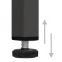 Aparador de acero y vidrio templado antracita 75x35x70 cm de vidaXL, Aparadores - Ref: Foro24-336075, Precio: 168,64 €, Descu...