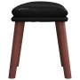 Reposapiés cuero sintético negro 45x29,5x35 cm de vidaXL, Otomanas - Ref: Foro24-341490, Precio: 36,57 €, Descuento: %