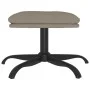 Reposapiés de terciopelo gris claro 60x60x36 cm de vidaXL, Otomanas - Ref: Foro24-341578, Precio: 38,71 €, Descuento: %