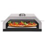Horno de pizza con piedra de cerámica para barbacoa carbón gas de vidaXL, Aparatos para hacer pizza - Ref: Foro24-47395, Prec...