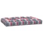 Cojines para palets 3 unidades tela a cuadros rojos de vidaXL, Cojines para sillas y sofás - Ref: Foro24-314571, Precio: 61,5...