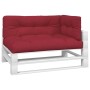 Cojines para palets 3 unidades tela rojo tinto de vidaXL, Cojines para sillas y sofás - Ref: Foro24-314567, Precio: 74,28 €, ...