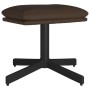 Reposapiés de cuero sintético marrón 60x60x36 cm de vidaXL, Otomanas - Ref: Foro24-341639, Precio: 48,93 €, Descuento: %