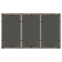 Mesa de jardín superficie de vidrio ratán PE gris 150x90x75 cm en Mesas de jardín | Comprar online en Foru.es