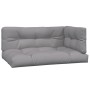 Cojines para palets 3 unidades tela gris de vidaXL, Cojines para sillas y sofás - Ref: Foro24-314559, Precio: 105,58 €, Descu...