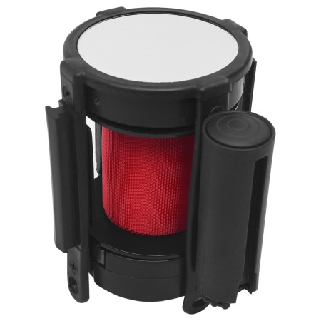 Barrera de cinta retráctil rojo 200 cm de vidaXL, Barreras de seguridad - Ref: Foro24-51163, Precio: 19,31 €, Descuento: %