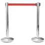 Red retractable tape barrier 200 cm by vidaXL, Safety barriers - Ref: Foro24-51163, Price: 18,82 €, Discount: %
