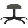 Reposapiés de terciopelo gris oscuro 60x60x36 cm de vidaXL, Otomanas - Ref: Foro24-341579, Precio: 40,67 €, Descuento: %