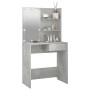 Tocador con LED color gris hormigón 74,5x40x141 cm de vidaXL, Tocadores para dormitorios - Ref: Foro24-808805, Precio: 90,00 ...