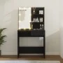 Schminktisch mit schwarzer LED 74,5x40x141 cm von vidaXL, Schlafzimmerkommoden - Ref: Foro24-833288, Preis: 91,69 €, Rabatt: %