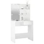 Dressing table with white LED 74.5x40x141 cm by vidaXL, Bedroom Dressers - Ref: Foro24-808801, Price: 93,18 €, Discount: %