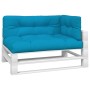 Cojines para sofá de palets 3 unidades tela azul de vidaXL, Cojines para sillas y sofás - Ref: Foro24-314562, Precio: 68,06 €...