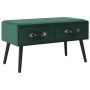 Mesa de centro de terciopelo verde 80x40x46 cm de vidaXL, Mesas de centro - Ref: Foro24-247548, Precio: 90,79 €, Descuento: %
