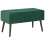 Mesa de centro de terciopelo verde 80x40x46 cm de vidaXL, Mesas de centro - Ref: Foro24-247548, Precio: 90,79 €, Descuento: %