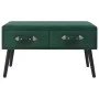 Mesa de centro de terciopelo verde 80x40x46 cm de vidaXL, Mesas de centro - Ref: Foro24-247548, Precio: 89,43 €, Descuento: %