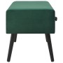 Mesa de centro de terciopelo verde 80x40x46 cm de vidaXL, Mesas de centro - Ref: Foro24-247548, Precio: 90,79 €, Descuento: %