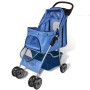 Cochecito para perros azul de vidaXL, Cochecitos para mascotas - Ref: Foro24-170056, Precio: 85,60 €, Descuento: %