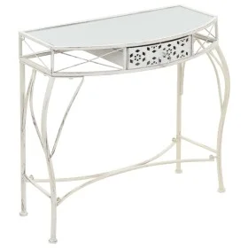 French style metal side table 82x39x76 cm white by vidaXL, Side tables - Ref: Foro24-245935, Price: 93,93 €, Discount: %