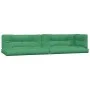 Cojines para sofá de palets 5 unidades tela verde de vidaXL, Cojines para sillas y sofás - Ref: Foro24-314578, Precio: 128,74...