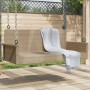 Banco columpio de ratán sintético beige 119x56x48 cm en Bancos de jardín | Comprar online en Foru.es