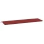 Cojín de banco de jardín tela Oxford rojo tinto 180x50x3 cm de vidaXL, Cojines para sillas y sofás - Ref: Foro24-314092, Prec...