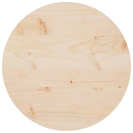 Tischoberfläche aus massivem Kiefernholz Ø50x2,5 cm von vidaXL, Tischplatten - Ref: Foro24-813646, Preis: 31,96 €, Rabatt: %