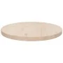 Solid pine wood table surface Ø40x2.5 cm by vidaXL, Table tops - Ref: Foro24-813645, Price: 20,68 €, Discount: %