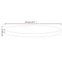 Solid pine wood table surface Ø40x2.5 cm by vidaXL, Table tops - Ref: Foro24-813645, Price: 20,68 €, Discount: %