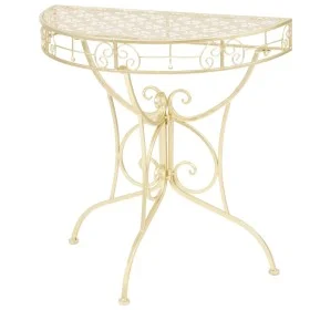 Mesa auxiliar vintage metal semicircular 72x36x74 cm dorado de vidaXL, Mesas auxiliares - Ref: Foro24-245930, Precio: 79,13 €...